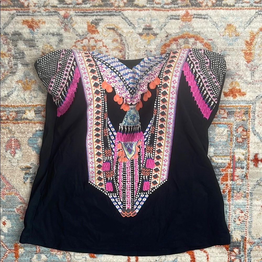 La Blanca Multi Print Tankini Bathing Suit Top